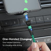 ENKAY PD60W Type-C to Type-C / 8 Pin Magnetic 540 Degrees Rotating Fast Charging Cable, Length:1m(Black)