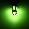 2 PCS T10 DC12V / 6.5W Car Clearance Light 15LEDs SMD-3030 Lamp Beads (Green Light)