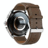 BM01 1.45 inch Leather Band IP68 Waterproof Smart Watch Support Bluetooth Call / NFC(Silver)