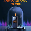 Car Portable Mini Tire Intelligent Air Pump, Style: Wired+Storage Bag