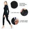 SLINX 1714 3mm Neoprene Super Elastic Warm Long-sleeved Full Body One-piece Wetsuit for Women, Size: XL