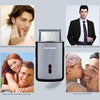 SPORTSMAN Multi-function Mini Shaver USB Rechargeable Razor(Silver)