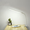 LED Table Lamp With Clamp & Flexible Gooseneck USB Reading Light Bedside Lamp, Spec: White Light White
