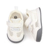 D2678 Autumn Baby Shoes Super Skin Children Sport White Shoees, Size: 20(Single Net White)