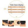 ER061 DIY Hand-sewn Leather Round Punch Tools Alloy Steel Platoons Rushing, Style: 4mm-4 Holes