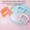 Silicone Baby Teether Anti-Eating Hand Bracelets Baby Teething Stick Toy, Color: Pony Pink