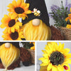 Sunflower Faceless Doll Ornaments Black