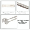 BEST BST-91-5T SA Professional Stainless Steel Wafer Tweezers for Silicon Wafer