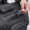 Cwatcun D115 Shoulder Crossbody Waterproof Leather Film DSLR Camera Bag, Color: Black Small