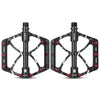 PROMEND PD-M52C 1 Pair Bicycle Aluminum Alloy + Carbon Fiber Tube Bearing Pedals (Black)