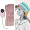 K2009 Air Wave Head Massage Device Heating Compress Airbag Home Sleep Massage Instrument(Pink)