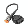 4Pin Motorcycles OBD2 Conversion Cable OBDII Diagnostic Adapter Cable for Harley Davidson