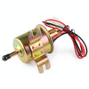 HEP-02A Universal Car 12V Fuel Pump Inline Low Pressure Electric Fuel Pump (Gold)
