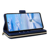 For Samsung Galaxy A33 5G Nine-card Slots Zipper Wallet Bag Leather Phone Case(Blue)