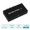 1 In 2 Out SD-SDI / HD-SDI / 3G-SDI Distribution Amplifier Video SDI Splitter(EU Plug)