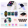 QS13 1.83 inch BT5.2 Smart Sport Watch, Support Bluetooth Call / Sleep / Blood Sugar / Blood Oxygen / Heart Rate / Blood Pressure Health Monitor(Purple)