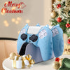 For Sony PS5 Cat Ear Shape Gamepad Silicone Protective Case(Purple)