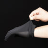 MG1050 Summer Breathable Sweat-Absorbent Silk Cycling Gloves, Size: One Size(Black)