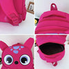 Children Animal Backpack Student Leisure Lightening Backpack(Purple)
