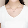 S925 Sterling Silver Shine My Heart Beads DIY Bracelet Necklace Accessories