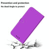 For Asus Zenfone 9 Imitated Mirror Surface Flip Leather Phone Case(Purple)