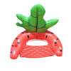 ZY-156 Water Inflatable Watermelon Floating Row with Backrest(Watermelon Red)