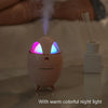 Y18 Mini USB Bedroom Spray Bright Night Lamp Humidifier(Light Wooden Grain)