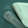 2 PCS/Box Small Triangular Eyebrow Trimmer(Purple + Green)
