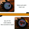 Halloween LED Candle Light Ghost Festival Decoration Palm Rest Night Light Horror Layout Prop(Black)