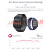 QS16 Pro 1.83 inch BT5.0 Smart Sport Watch, Support Bluetooth Call / Sleep / Blood Oxygen / Temperature / Heart Rate / Blood Pressure Health Monitor(Pink)