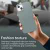 For iPhone 14 Plus Carbon Fiber Series IMD Phone Case(Grey)
