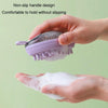 Pet Shower Brush with Soap Dispenser - Green