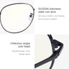 Original Xiaomi Mijia HD Nylon Lens Anti Blue-ray Glasses(Gold)