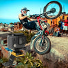 PULUZ Fixed Metal Motorcycle Holder Mount for GoPro, Insta360, DJI and Other Action Cameras(Gold)