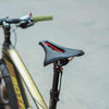 PROMEND SD-576 Nylon Fiber Triathlon Bicycle Saddle (Black Red)