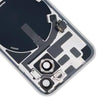 iPhone 14 Plus Purple Glass Back Cover with Wireless Charging