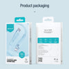 Nillkin 2.4A USB-C/Type-C to 8 Pin Silicone Data Cable, Length: 1.2m(Blue)