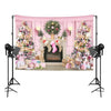 150 x 100cm Peach Skin Christmas Photography Background Cloth Party Room Decoration, Style: 11