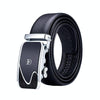 BULL CAPTAIN 02 Automatic Buckle Thickened Soft Cowhide Belt Business Men Belt, Length: 125cm