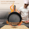 Cast Iron Non Stick Frying Pan Cooking Pot, Sheet Size:20cm