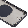iPhone XR Back Glass Replacement, Black - Camera Lens & SIM Tray