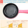 350W Electric Egg Omelette Cooker Frying Pan Steamer Cooker,EU Plug,Style: Pan+Wood Shovel Yellow