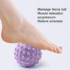 TPR Solid Bump Fascia Ball Foot Reflexology Yoga Massage Ball(Light Blue)