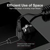 ENKAY PD 27W Type-C to 8 Pin 3A Elbow Expansion Spring Coiled Fast Chrging Data Cable, Length: 1.5m