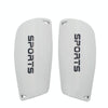 Football Shin Pads Reinforced Shin Pads Sports Calf Pads(White L)