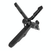 Portable Folding Desktop Stand Rotation Tripod For GoPro Hero12 Black / Hero11 /10 /9 /8 /7 /6 /5, Insta360 Ace / Ace Pro, DJI Osmo Action 4 and Other Action Cameras(Black)