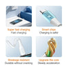 TOTU CB-4 Series USB-C / Type-C to 8 Pin Fast Charge Data Cable, Length:1m(White)