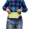Multi-function Universal Outdoor Mobile Phone Bag Shoulder Bag Waist Bag, Size: 11 x 20cm (Yellow)