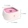 Floating Pet Water Bowl, 1.5L, Pink - No Spill Dog & Cat Bowl