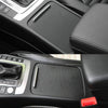 Car Center Console Water Cup Holder Cover Trim for Volkswagen Magotan / CC / Passat, Left Driving (Grey)